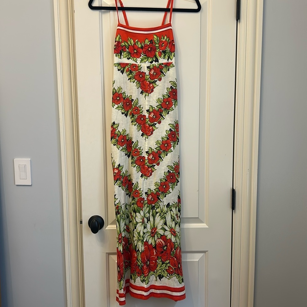 ALEMAIS |  AMELIE DAY DRESS EXCLUSIVE Red Rose Print